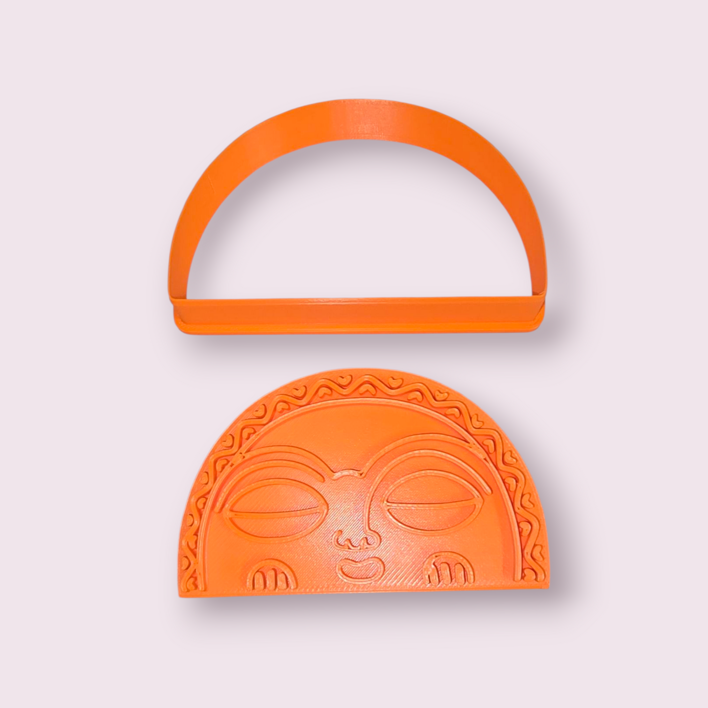 ROSTRO LUNA #2 JEROGLÍFICO TAINO