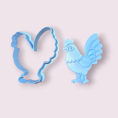 CORTADOR GALLO #2 | ROOSTER COOKIE CUTTER | CHOPPI