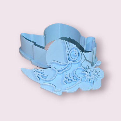 COTORRA PUERTORRIQUEÑA CON FLOR DE AMAPOLA #1