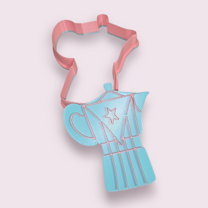 GRECA DE CAFE CON BANDERA DE PUERTO RICO #1