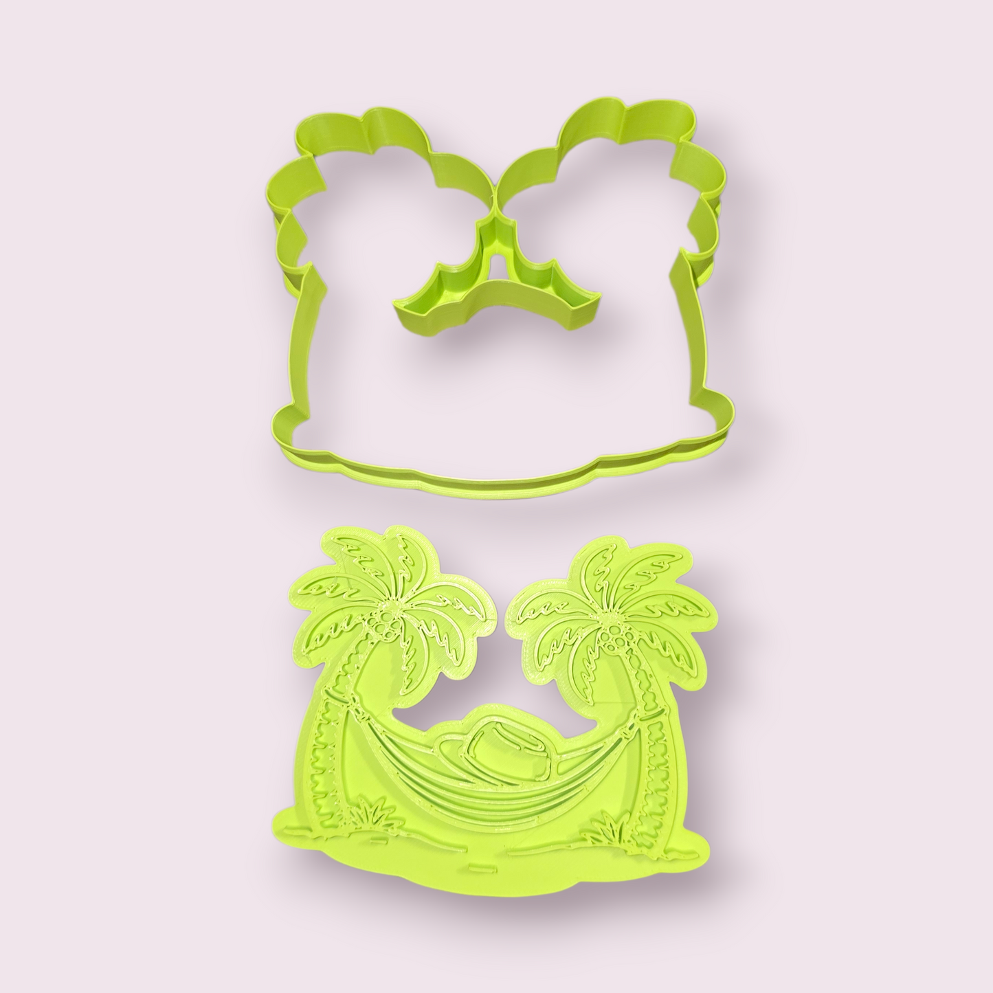 VERANO BORICUA #1 HAMACA Y SOMBRERO | Boricua Summer Hammock & Hat Cookie Cutter | Cortador Verano PR