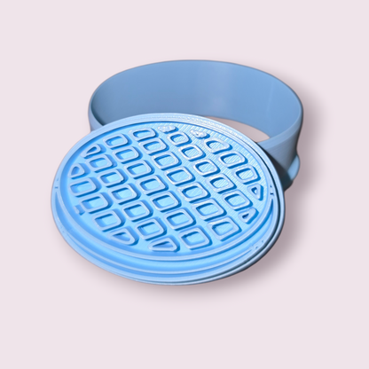CORTADOR WAFFLES #2 REDONDO | ROUND WAFFLE COOKIE CUTTER | CHOPPI