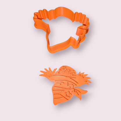 JIBARO CON PAVA Y BANDERA DE PUERTO RICO #1