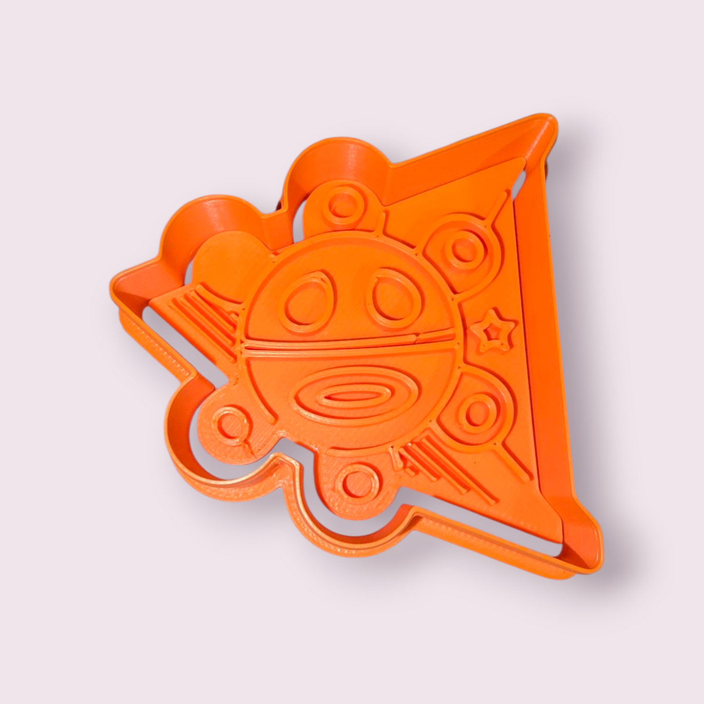 SOL HAYUYA TAÍNO JEROGLÍFICO  #1 CON BANDERA DE PUERTO RICO ABSTRACTA