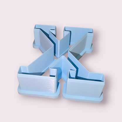 LETRA X - FERRO ROSS 2"