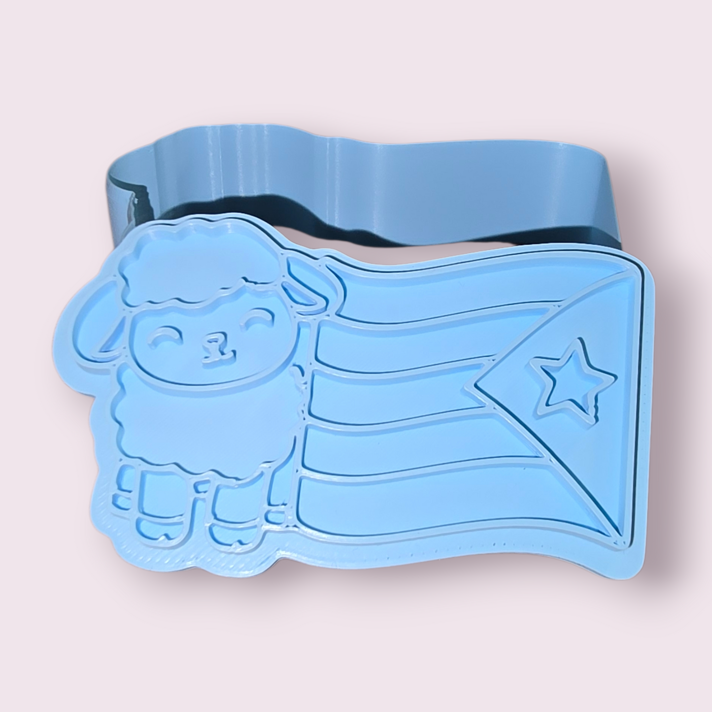 BANDERA DE PUERTO RICO Y OVEJA #2