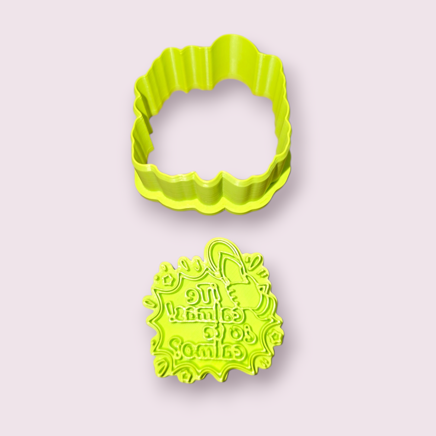 FRASES DE MADRE #8 TE CALMAS O TE CALMO  | Mother's Day Cookie Cutter | Choppi