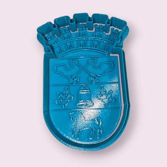 ESCUDO DE ISABELA PUERTO RICO 3.5"