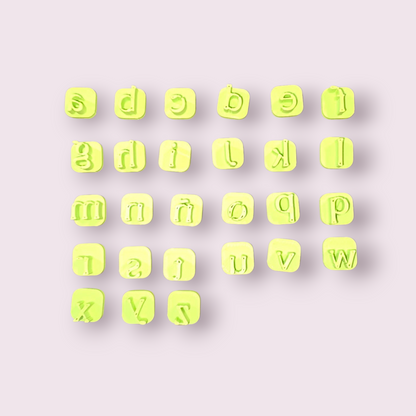 ABECEDARIO #1 0.5" PONCHADOR