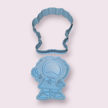 MAFALDA #3 | Mafalda Cookie Cutter | Cortador de Galletas Mafalda | Cookie Decorating Tool