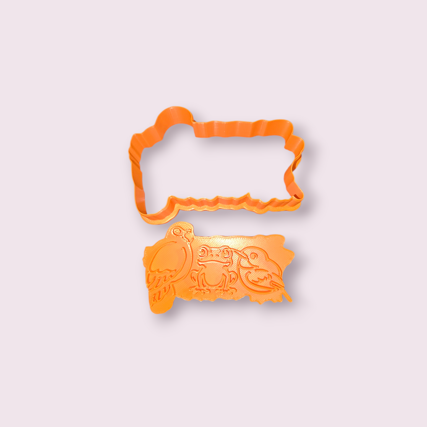 MAPA DE PUERTO RICO #3 ANIMALES  AUTÓCTONOS