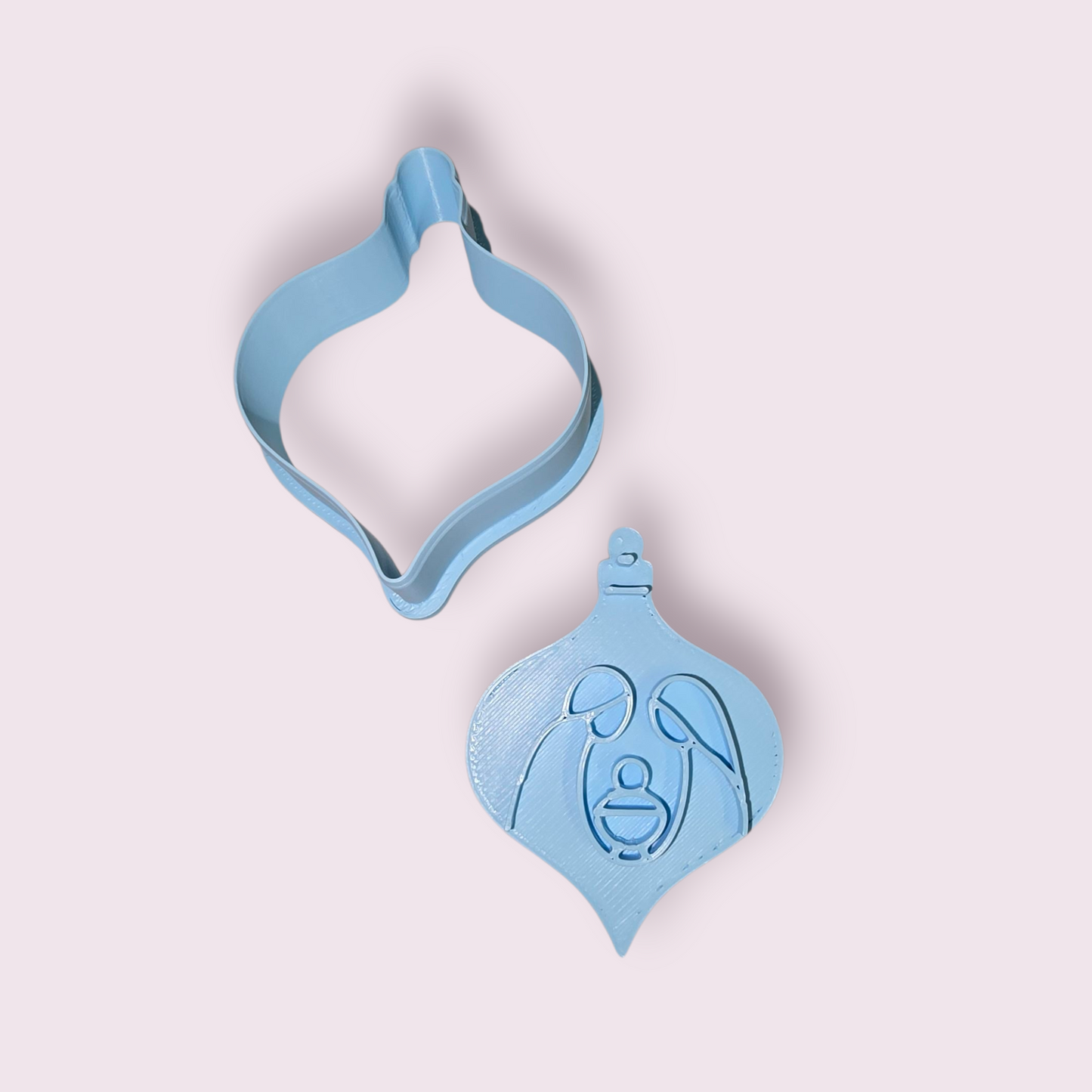 ADORNO DE NAVIDAD CON PESEBRE #1