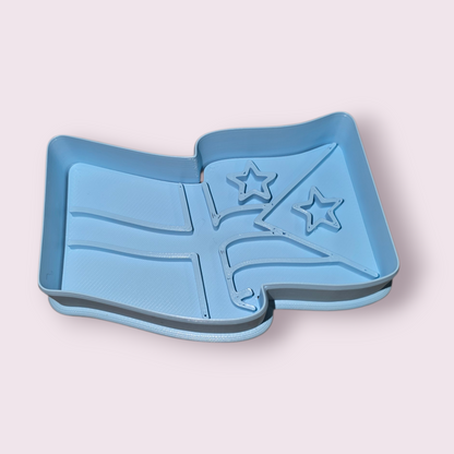 BANDERA DE PUERTO RICO Y LARES #1 |
Puerto Rico & Lares Flag Cookie Cutter | Cortador de Galletas Banderas Puerto Rico y Lares