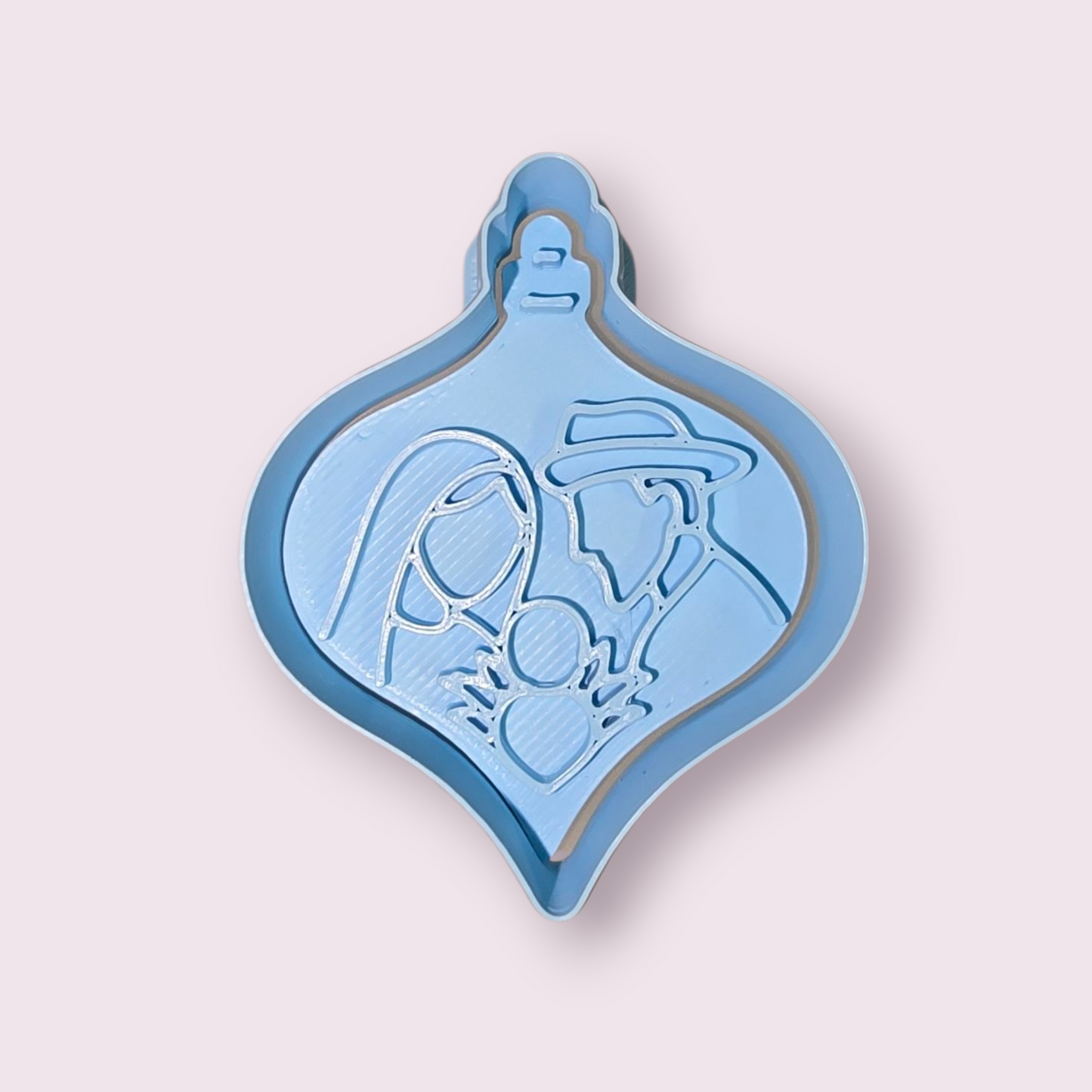 ADORNO DE NAVIDAD CON PESEBRE #4 JIBARO