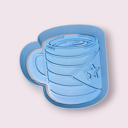 TAZA #5 BANDERA DE PUERTO RICO