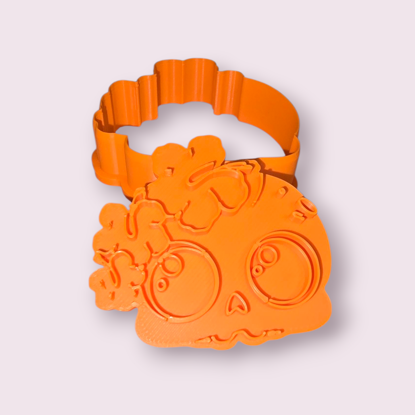 CALAVERA #2 CON AMAPOLA