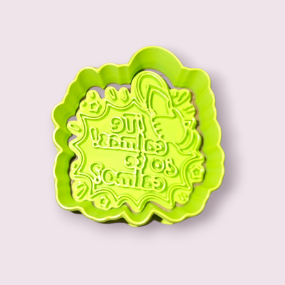 FRASES DE MADRE #8 TE CALMAS O TE CALMO  | Mother's Day Cookie Cutter | Choppi