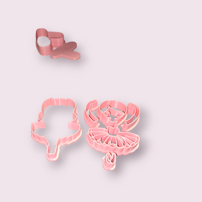 BAILARINA DE VALLET EN PARTES 3"