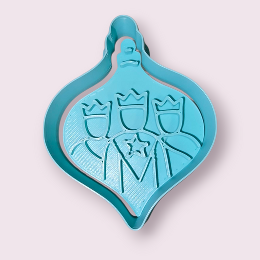 ADORNO DE NAVIDAD CON REYES MAGOS #1