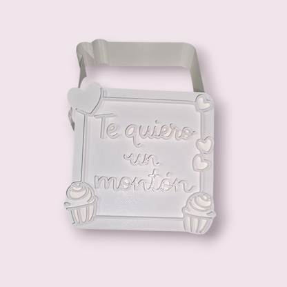 LETRERO  TE QUIERO UN MONTÓN #1