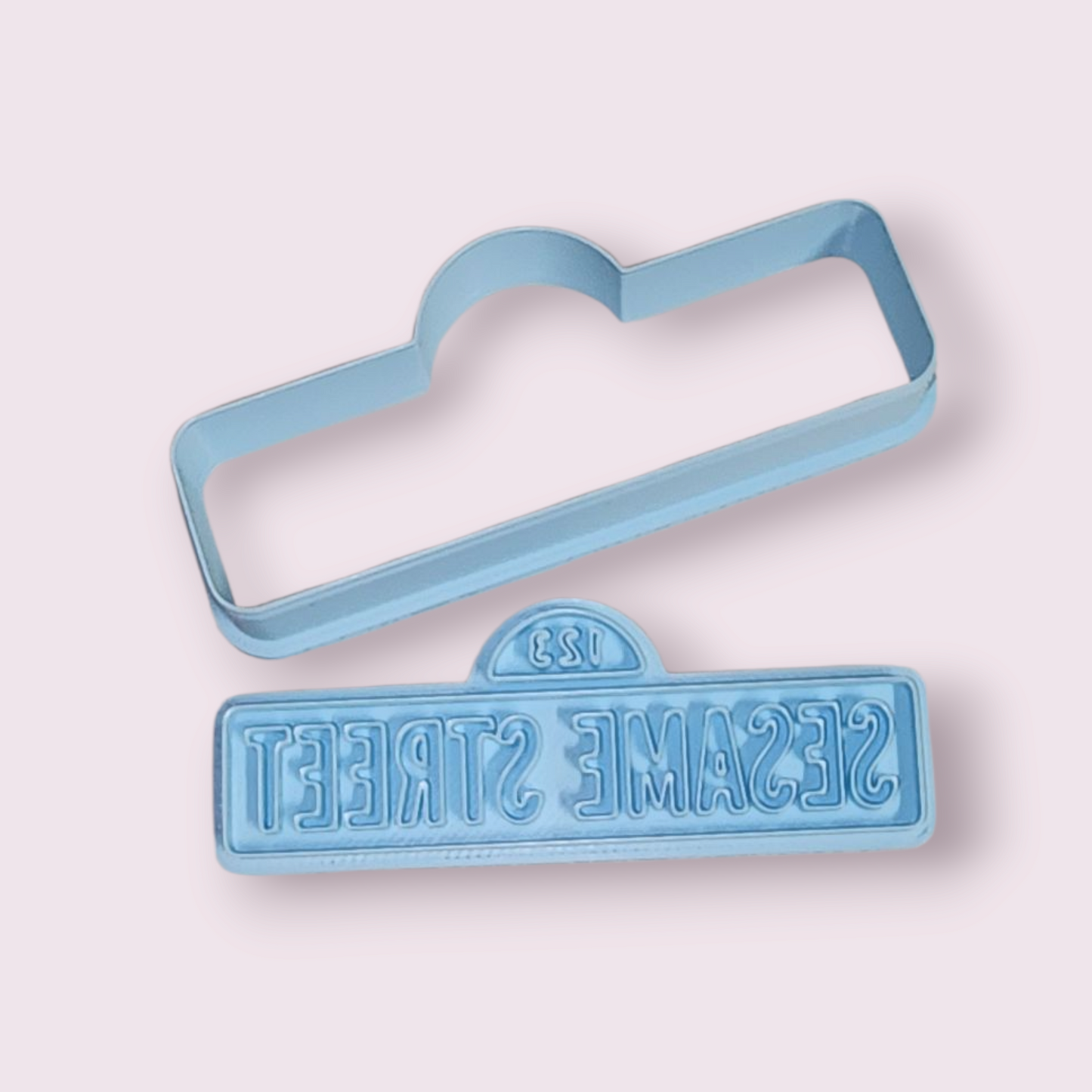 LETRERO DE SESAME STREET #1 3" PLAZA SESAMO