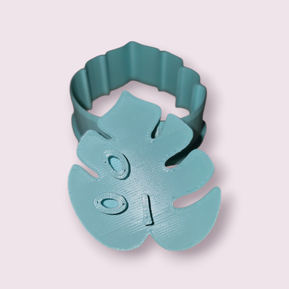 HOJA DE MOSTERA #3 | Monstera Leaf Cookie Cutter | Choppi