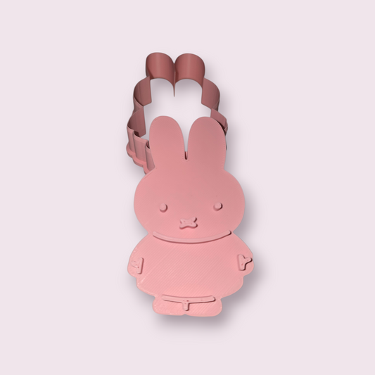 CONEJO MIFFY #1 3.5” | Miffy Bunny Cookie Cutter 3.5” | Cortador de Galletas Conejo Miffy | Royal Icing