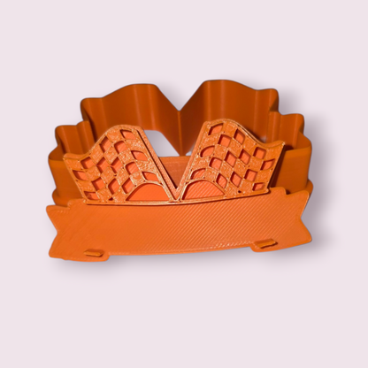CORTADOR BANDERAS DE FORMULA #1 CON CINTA| Formula 1 Flags Cookie Cutter | Choppi