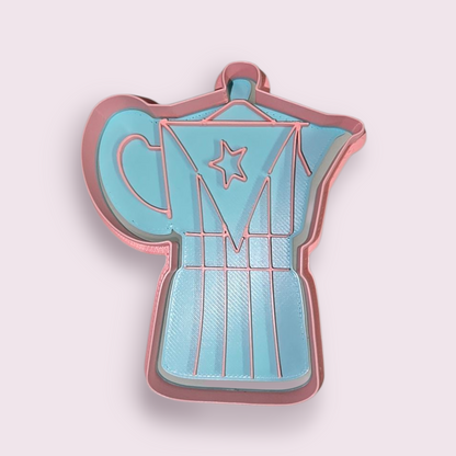 GRECA DE CAFE CON BANDERA DE PUERTO RICO #1