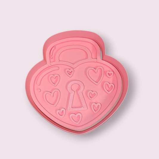 CANDADO CON CORAZONES  #1