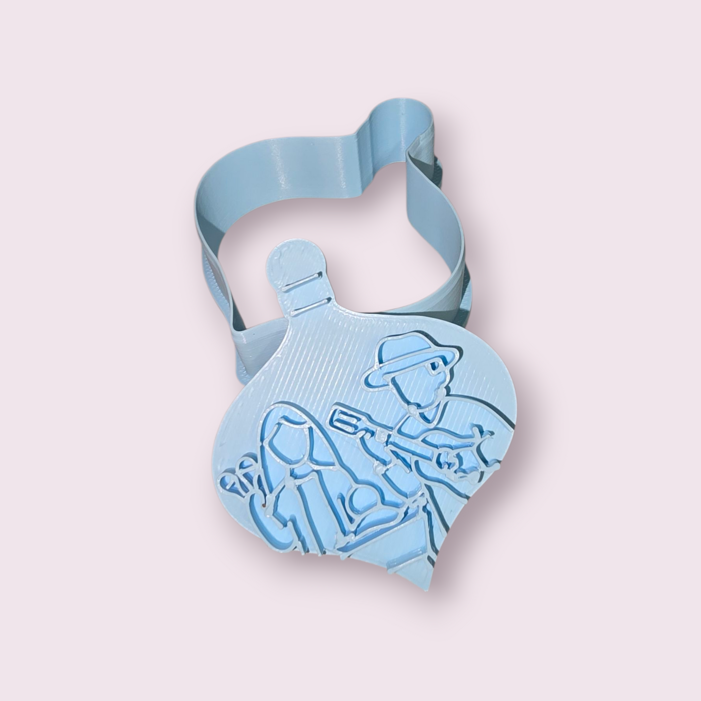 ADORNO DE NAVIDAD CON PESEBRE #2 GUITARRA Y MARACA