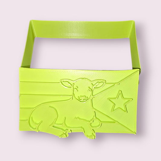 BANDERA DE PUERTO RICO Y CORDERO #1