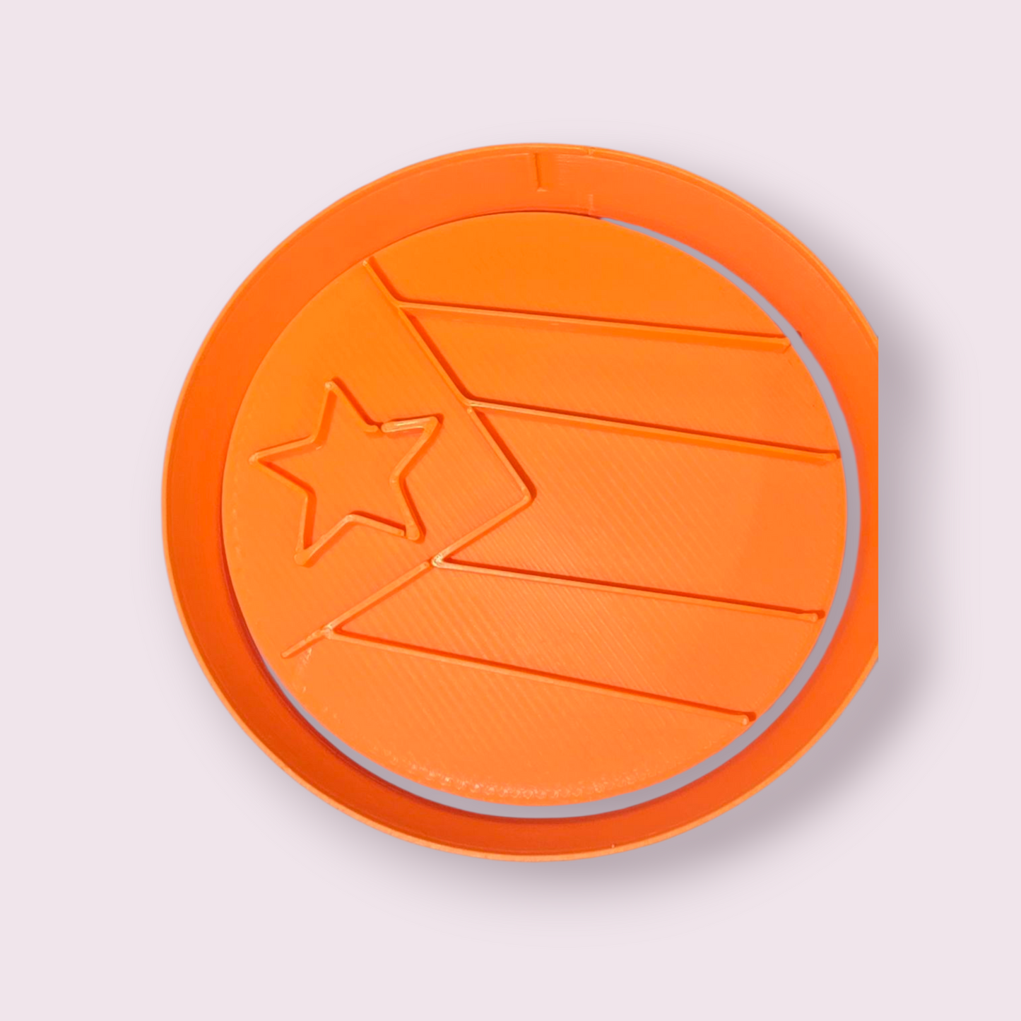 BANDERA DE PUERTO RICO #2 REDONDO