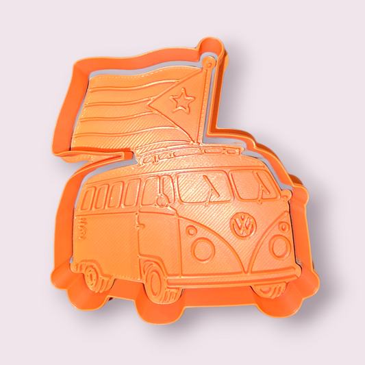 VOLKSWAGEN #3 CON BANDERA DE PUERTO RICO