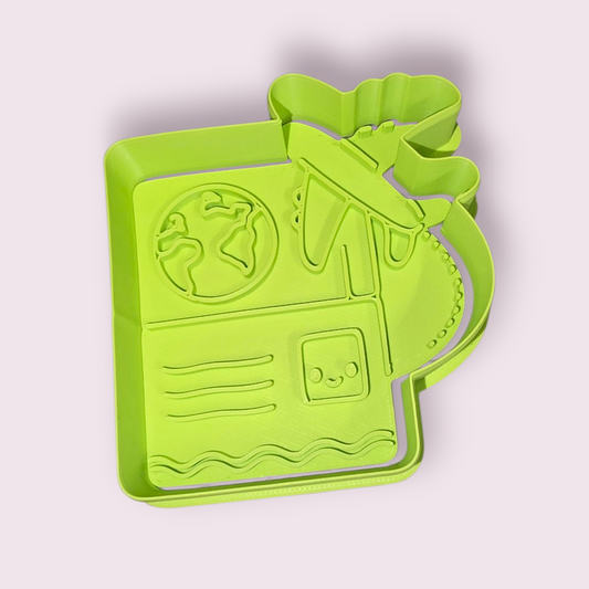 AVIÓN Y PASAPORTE #1