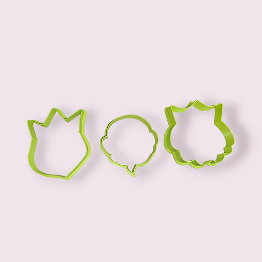 SILUETA DE ROSTRO DE REYES MAGOS 3"