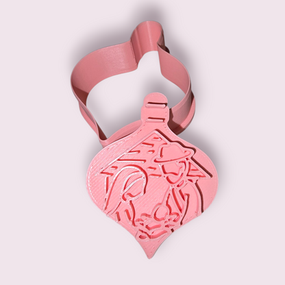 ADORNO DE NAVIDAD CON PESEBRE #3 CASA JIBARA