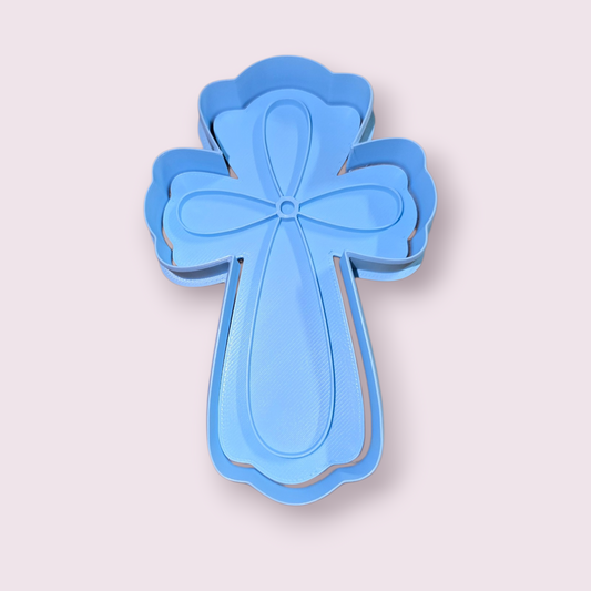 CRUZ #4 | Cross Cookie Cutter | Cortador de Galletas Cruz Cristiana | Cookie Decorating (copia)