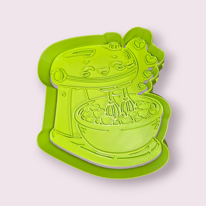 BATIDORA #1 CARITA SONRIENDO CON CORAZONES