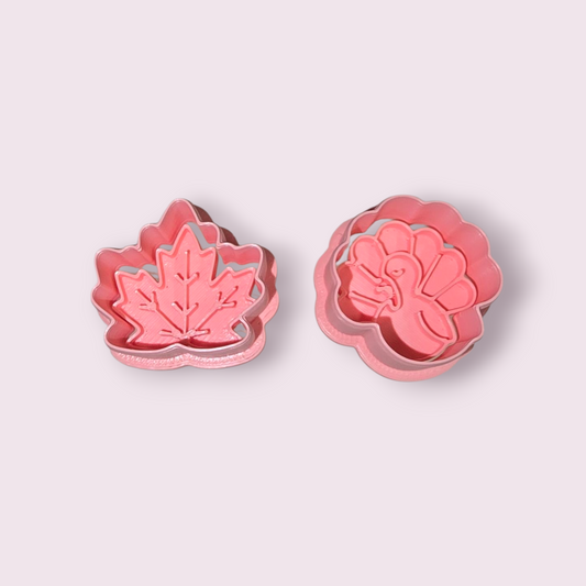 SET OTOÑO #1 PAVO Y HOJA