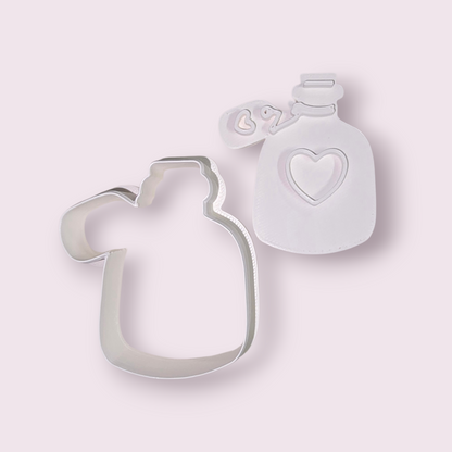 BOTELLA CON CORAZÓN #1