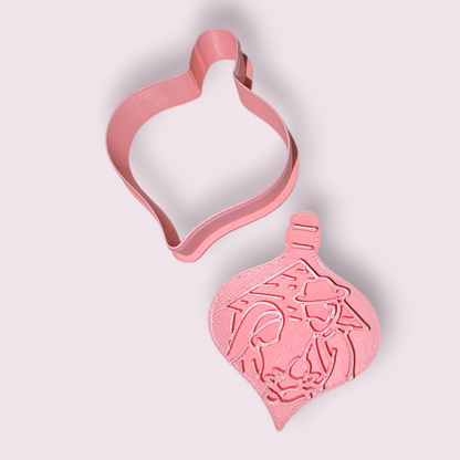 ADORNO DE NAVIDAD CON PESEBRE #3 CASA JIBARA