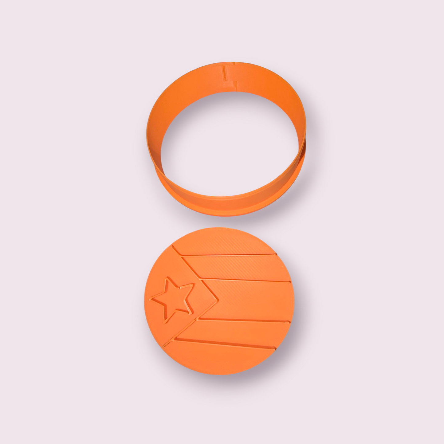 BANDERA DE PUERTO RICO #2 REDONDO