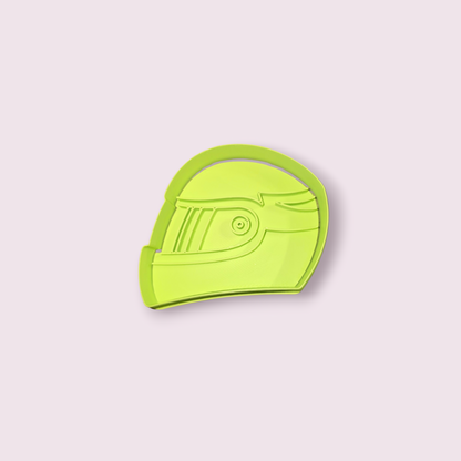 Cortador Casco de Carrera #1 | Racing Helmet Cookie Cutter | Choppi