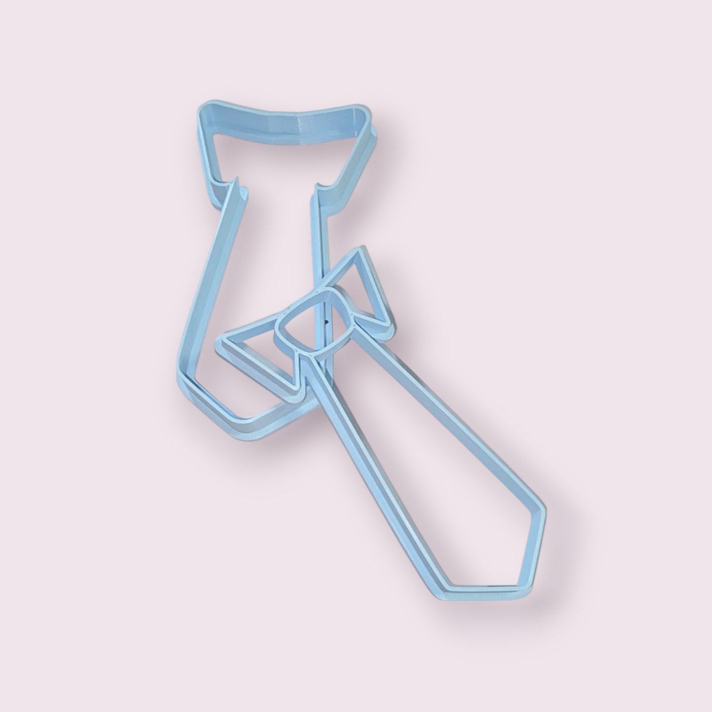 Cortador (molde) Corbata con cuello 4"