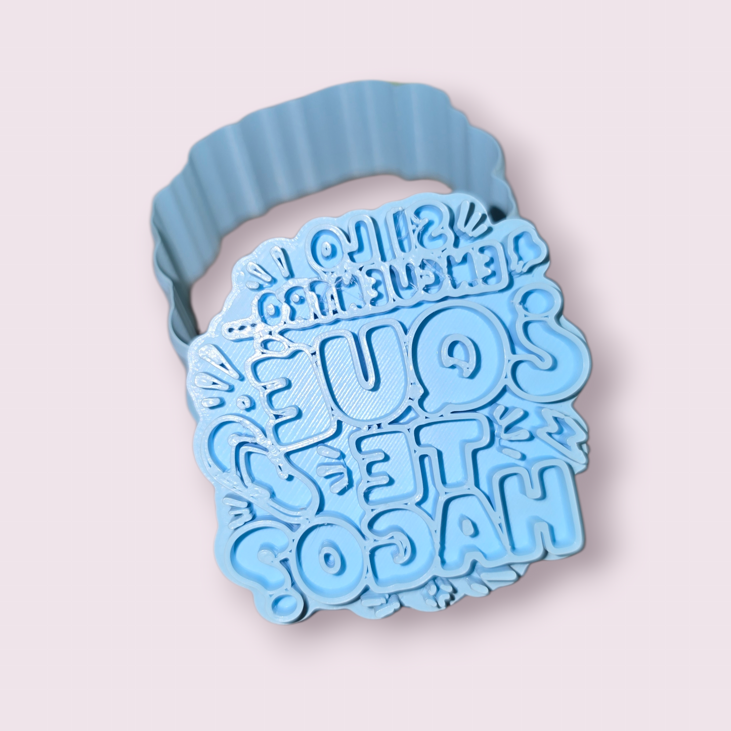 FRASES DE MADRE #4 PORQUE SOY TU MADRE | Mother's Day Cookie Cutter | Choppi