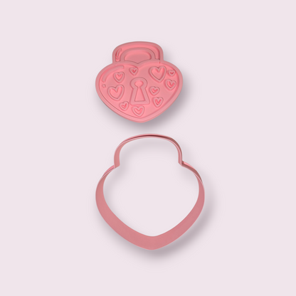 CANDADO CON CORAZONES  #1