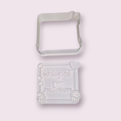 LETRERO  TE QUIERO UN MONTÓN #1