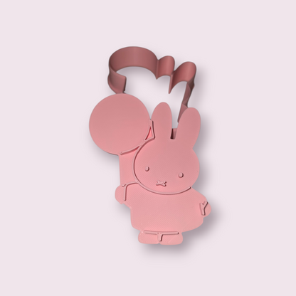 Miffy Bunny #2 3.5” | Miffy Bunny Cookie Cutter 3.5” | Miffy Bunny Cookie Cutter | Royal Icing