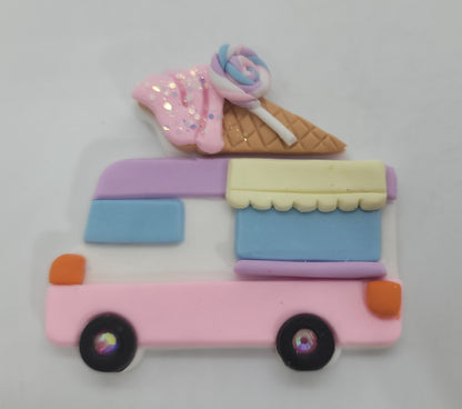 Cortador (molde) Guagua de helados 2.5" - Ice cream truck